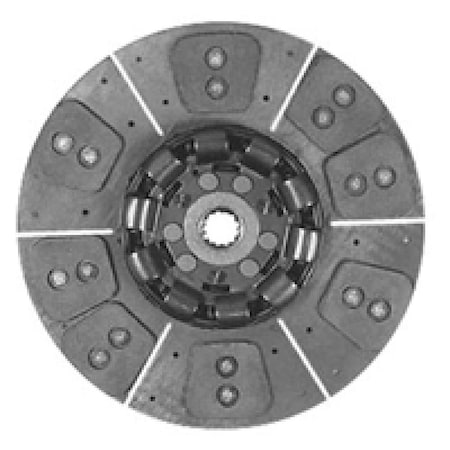 Aftermarket New Clutch Disc Fits CaseIH Tractor Models 1066 1086 1206 1256 Plus 67600HD8